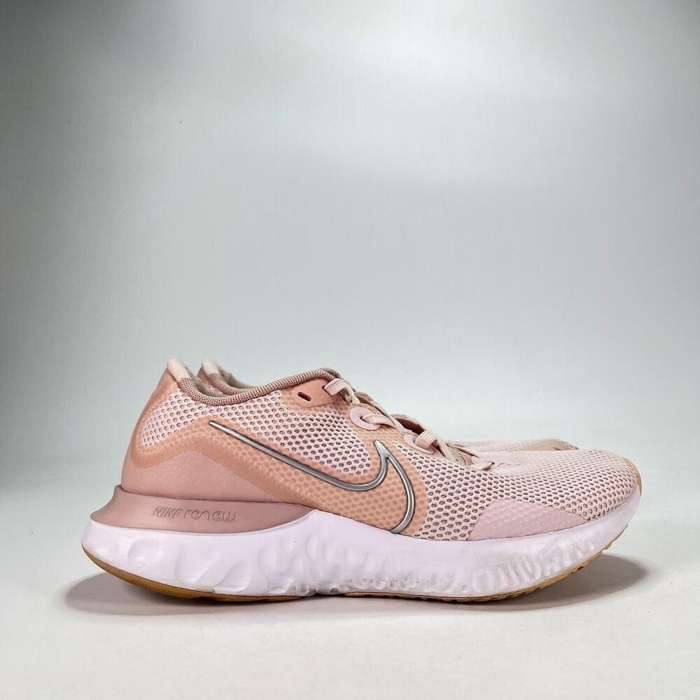 Nike Renew Run Barely Rose Athletic Running Shoes CK6360-600 Women's Size 10